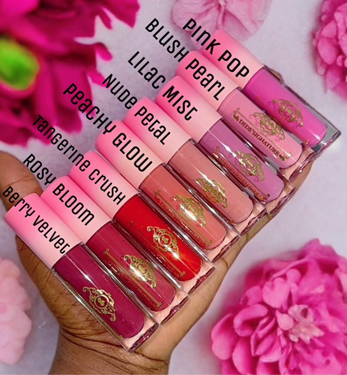FLUSHED CHEEKS LIP TINT LIQUID BLUSH COLLECTION