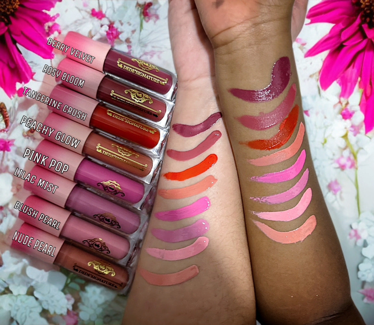 FLUSHED CHEEKS LIP TINT LIQUID BLUSH COLLECTION