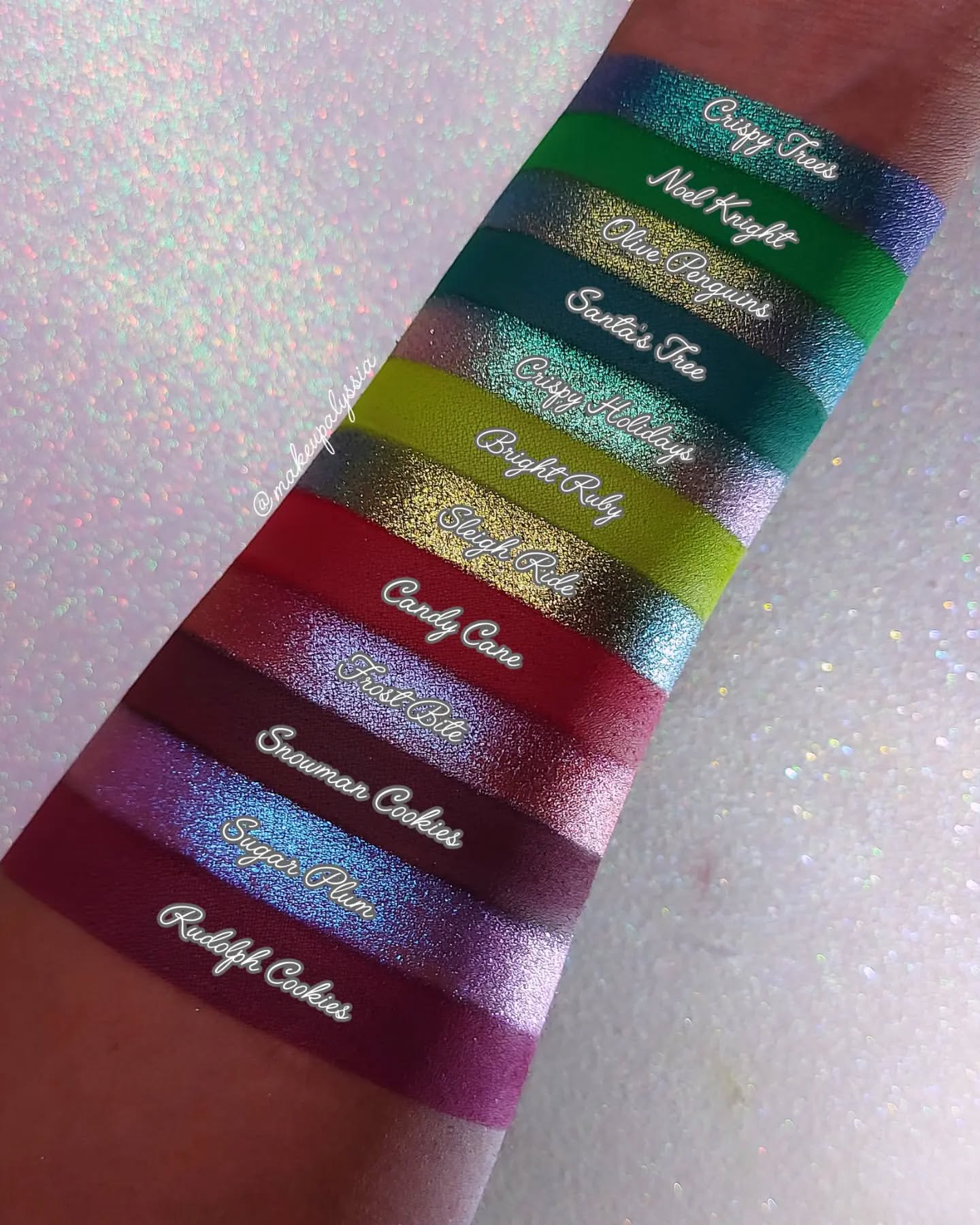 Jingle Bell Ruby Eyeshadow Palette