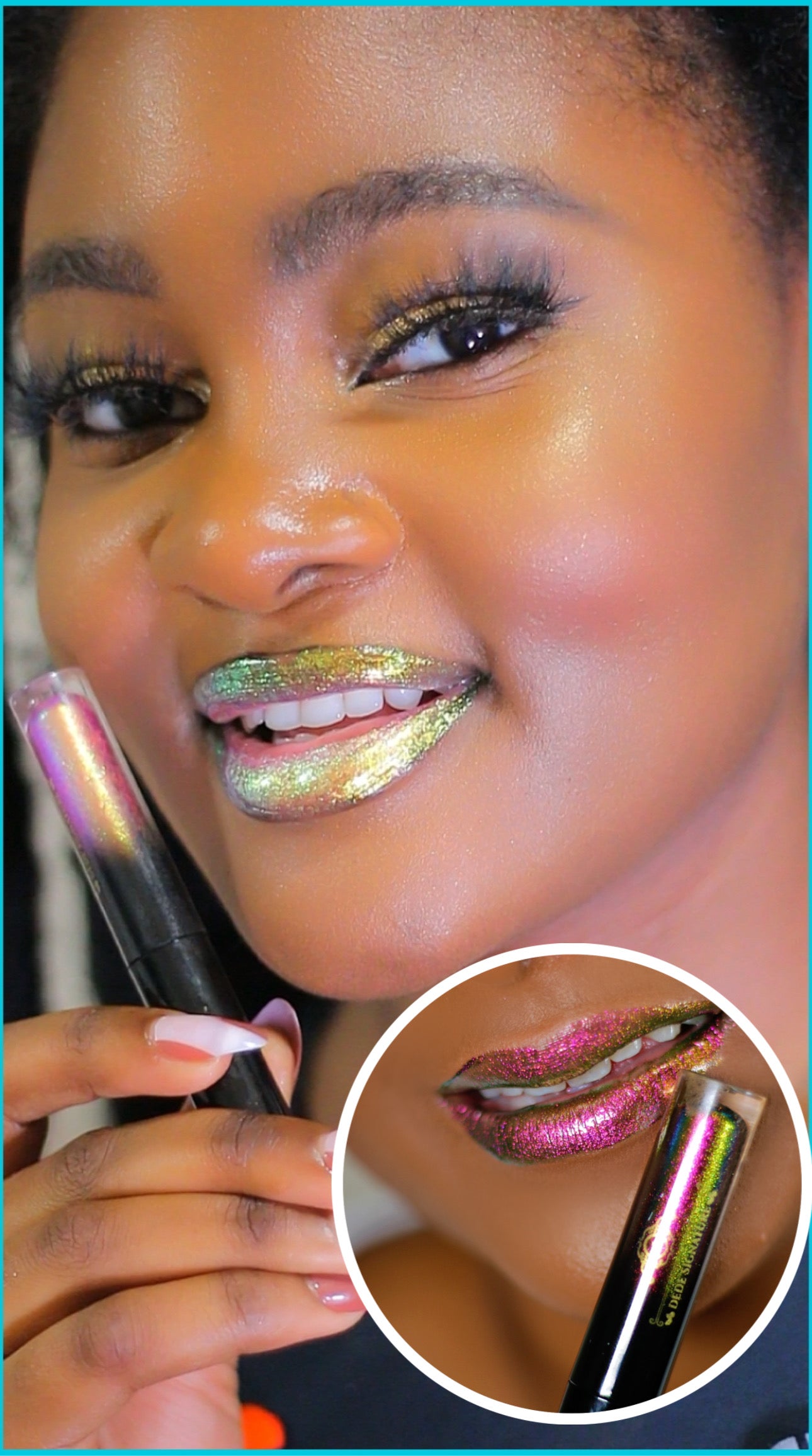 Pomegranate Lustre MULTICHROME LIPGLOSS (OLD version)
