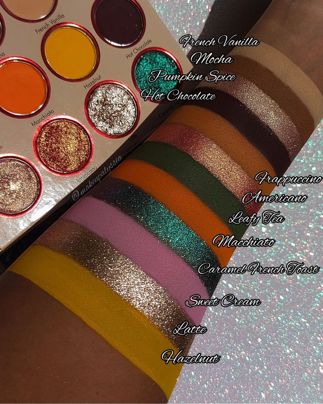 THE ULTIMATE CAPPUCCINO EYESHADOW PALETTE [NON MAGNETIC]