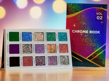 CHROME EYESHADOW BOOK VOL1 & 2 BUNDLE