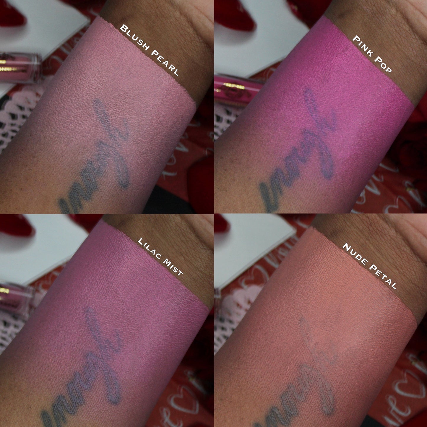 FLUSHED CHEEKS LIP TINT LIQUID BLUSH COLLECTION