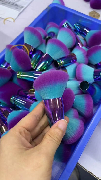 10 Piece Holographic Brush Set