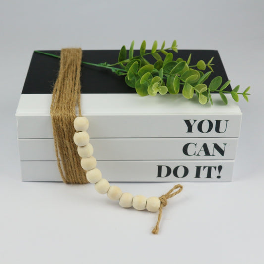 “YOU CAN DO IT” AFFIRMATION DECORATIVE BOOK SET (EMPTY PAGES)