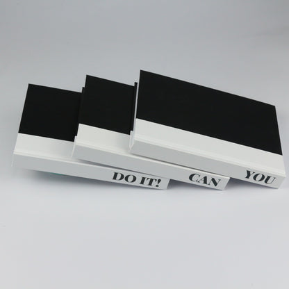 “YOU CAN DO IT” AFFIRMATION DECORATIVE BOOK SET (EMPTY PAGES)