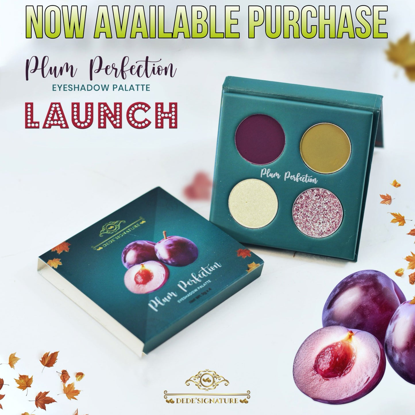 THE PLUM PERFECTION EYESHADOW QUAD - [NON MAGNETIC]