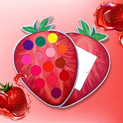 STRAWBERRY SHAPED EYESHADOW PALETTE