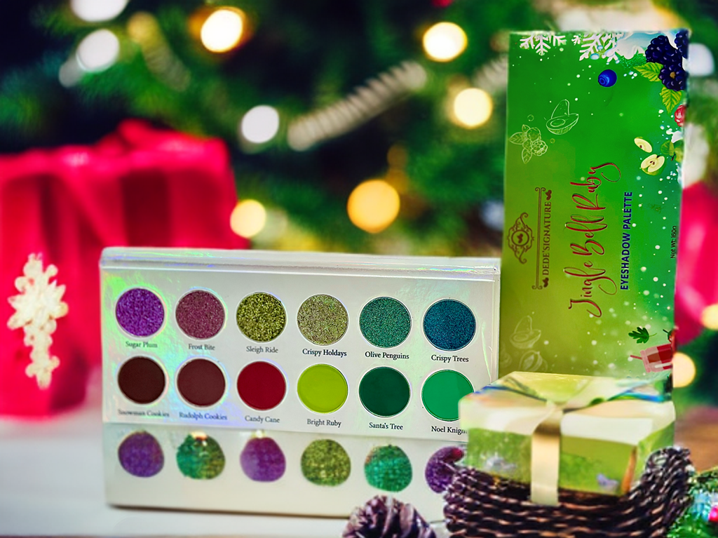 Jingle Bell Ruby Eyeshadow Palette - (RESTOCKED + REFORMULATED )