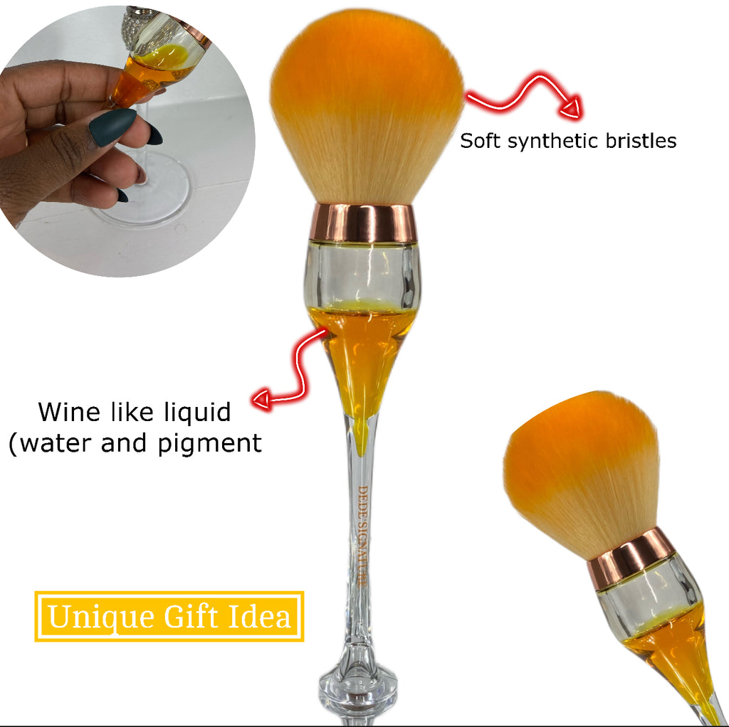 Champagne Hour Glass Makeup Brush