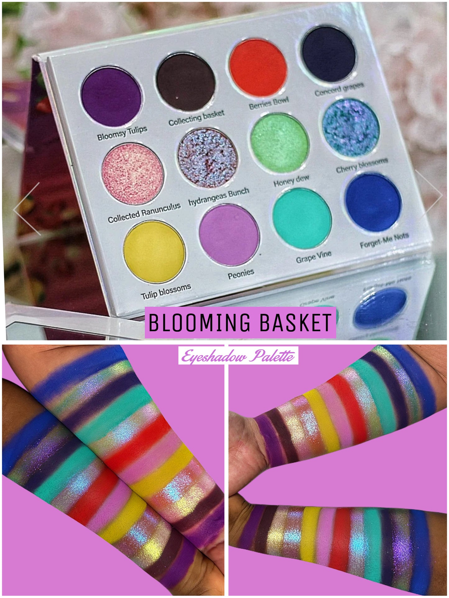 BLOOMING BASKET EYESHADOW PALETTE [NON MAGNETIC]