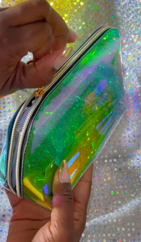 HOLOGRAPHIC FREAK MULTI USE BEAUTY PURSE