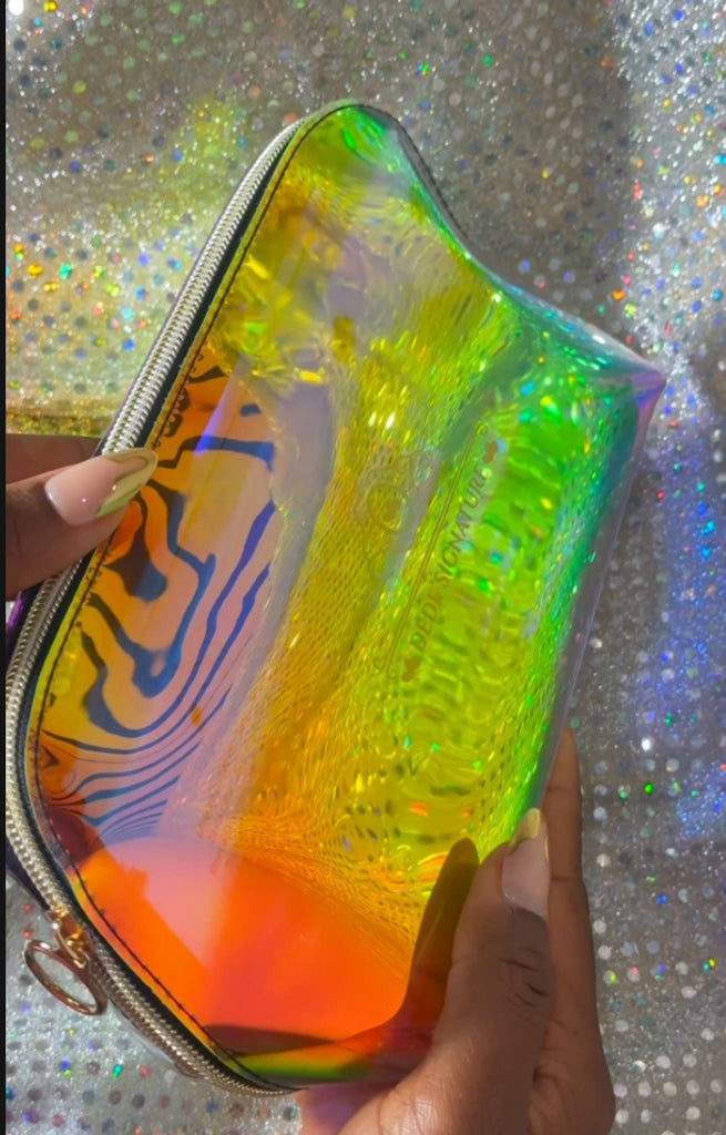 HOLOGRAPHIC FREAK MULTI USE BEAUTY PURSE