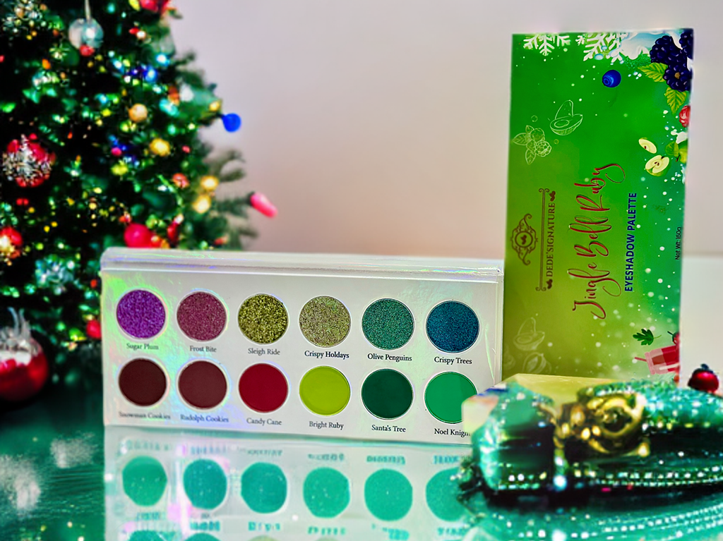 Jingle Bell Ruby Eyeshadow Palette - (RESTOCKED + REFORMULATED )