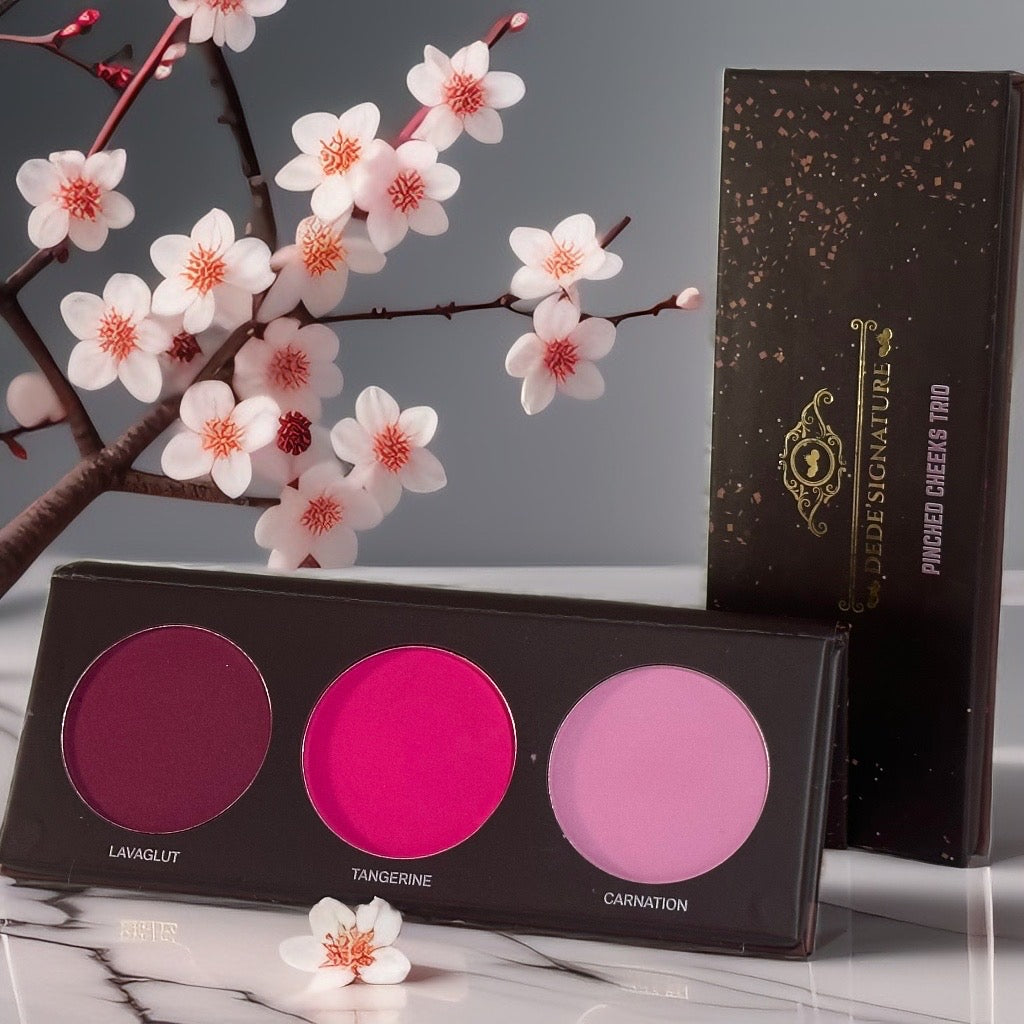 PINCHED CHEEKS BLUSH TRIO [NON MAGNETIC]