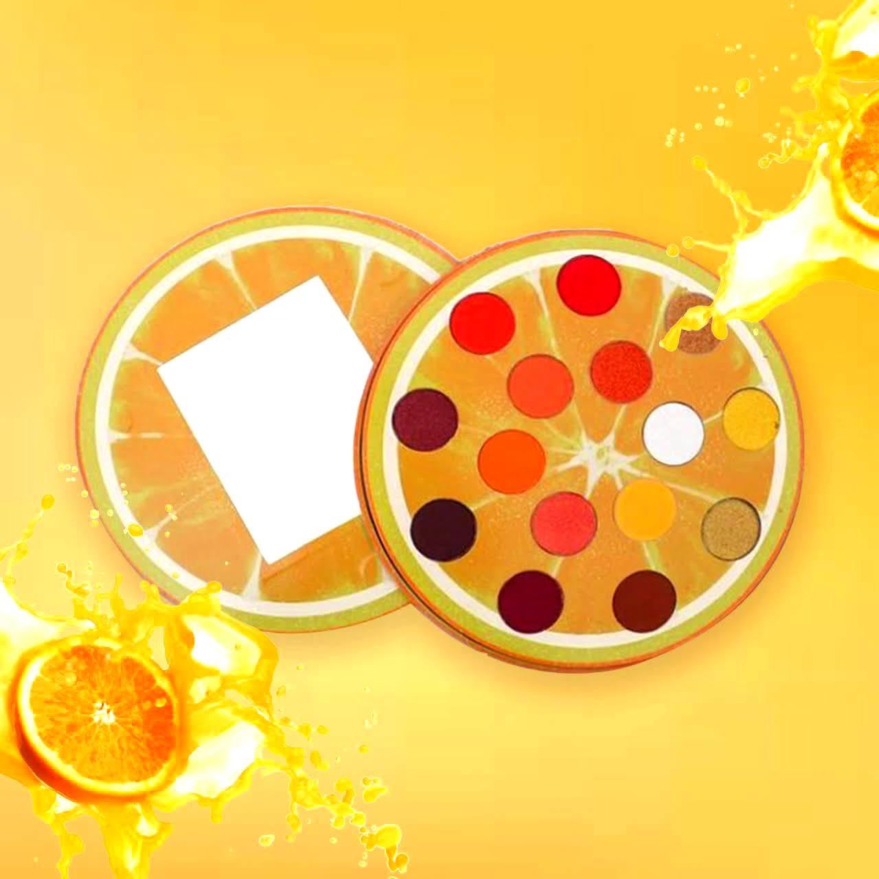 ORANGE SHAPED EYESHADOW PALETTE