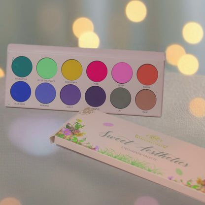 SWEET AESTHETICS ALL MATTE EYESHADOW PALETTE [NON MAGNETIC]