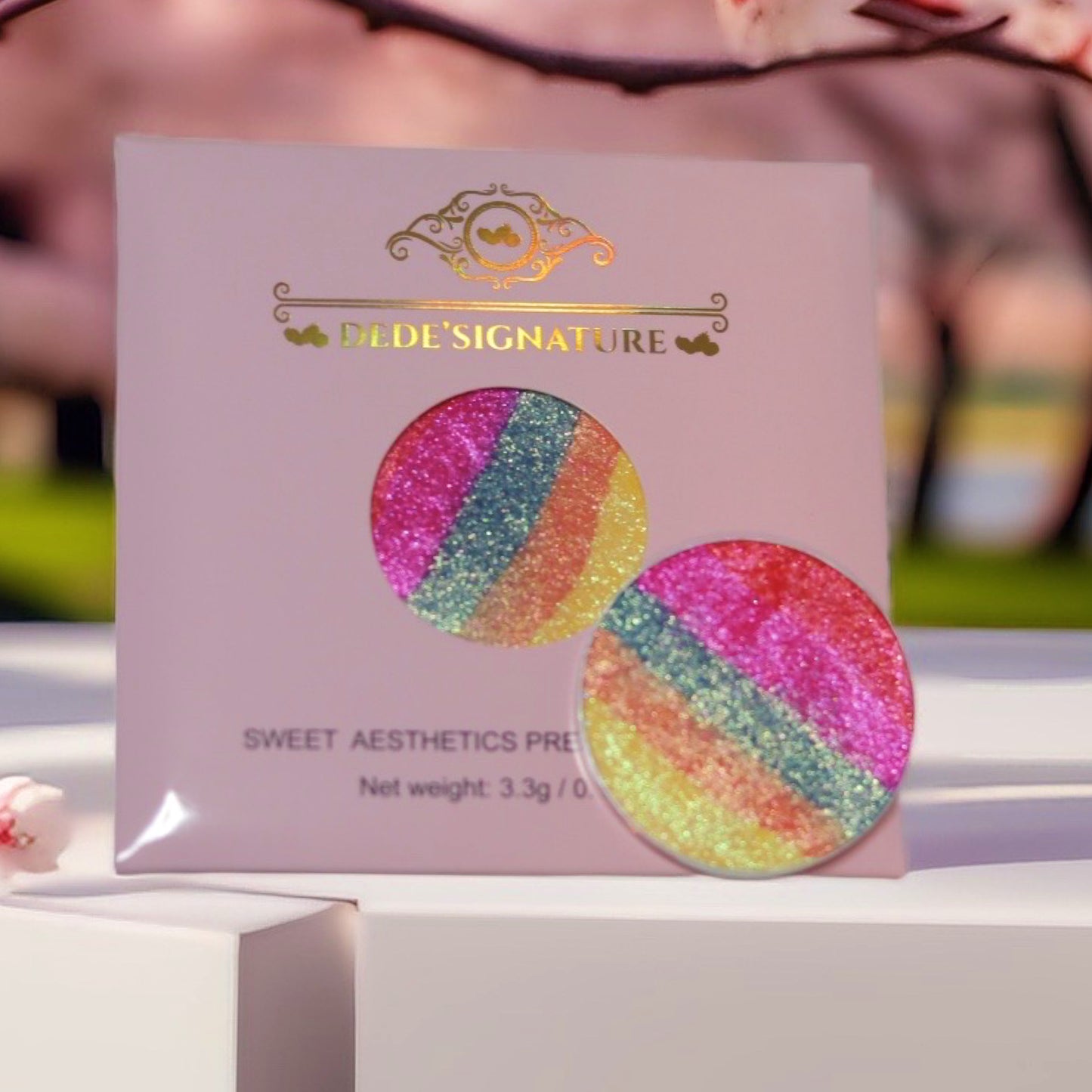 SWEET AESTHETICS RAINBOW HIGHLIGHTER [NON MAGNETIC]