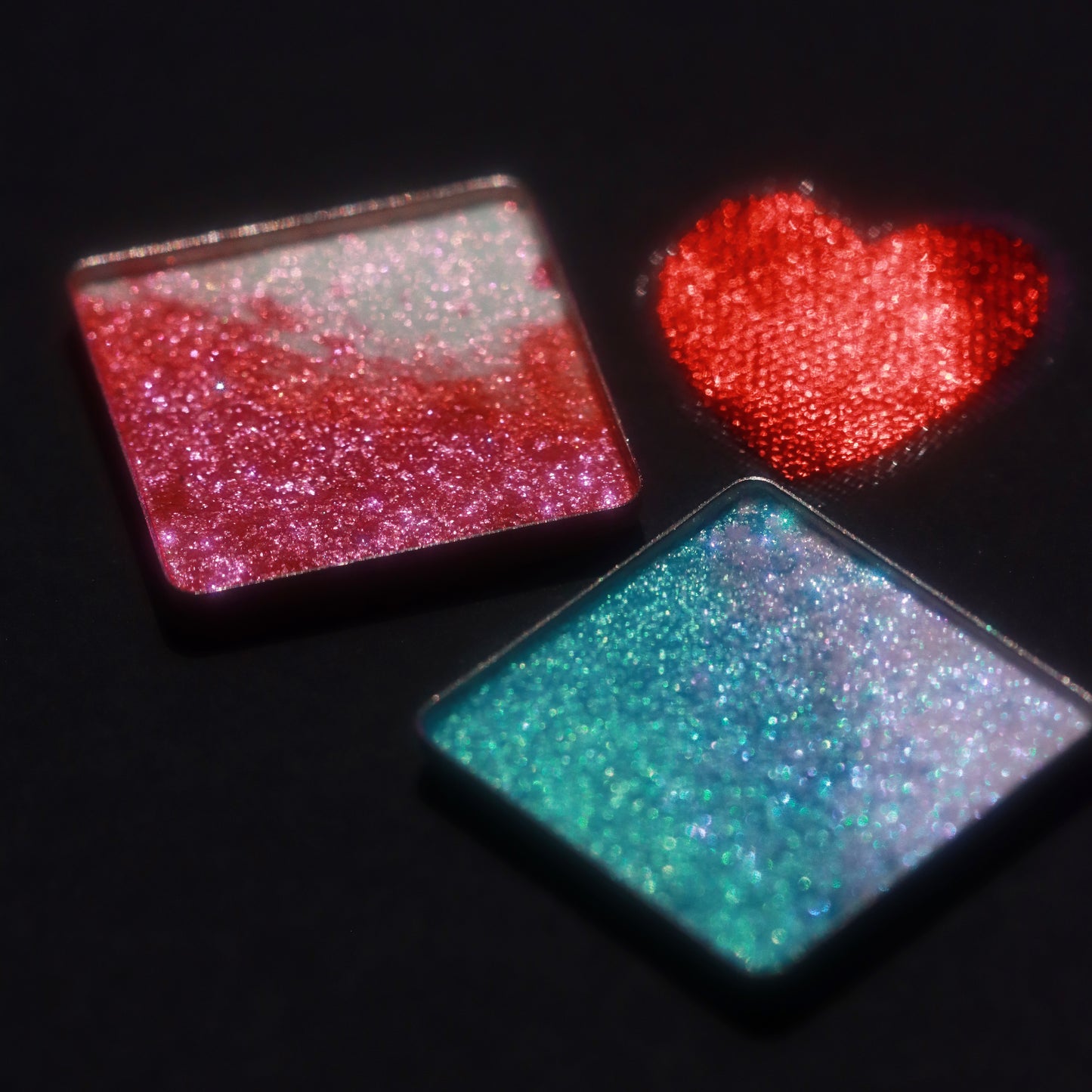 SWEETHEARTS & SECRETS SPLIT PAN SINGLES - [Magnetic Multichrome]